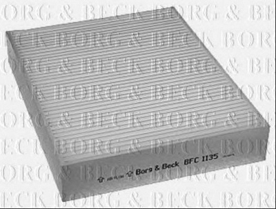 BORG & BECK bfc1135 -  Фильтр воздуха в салоне